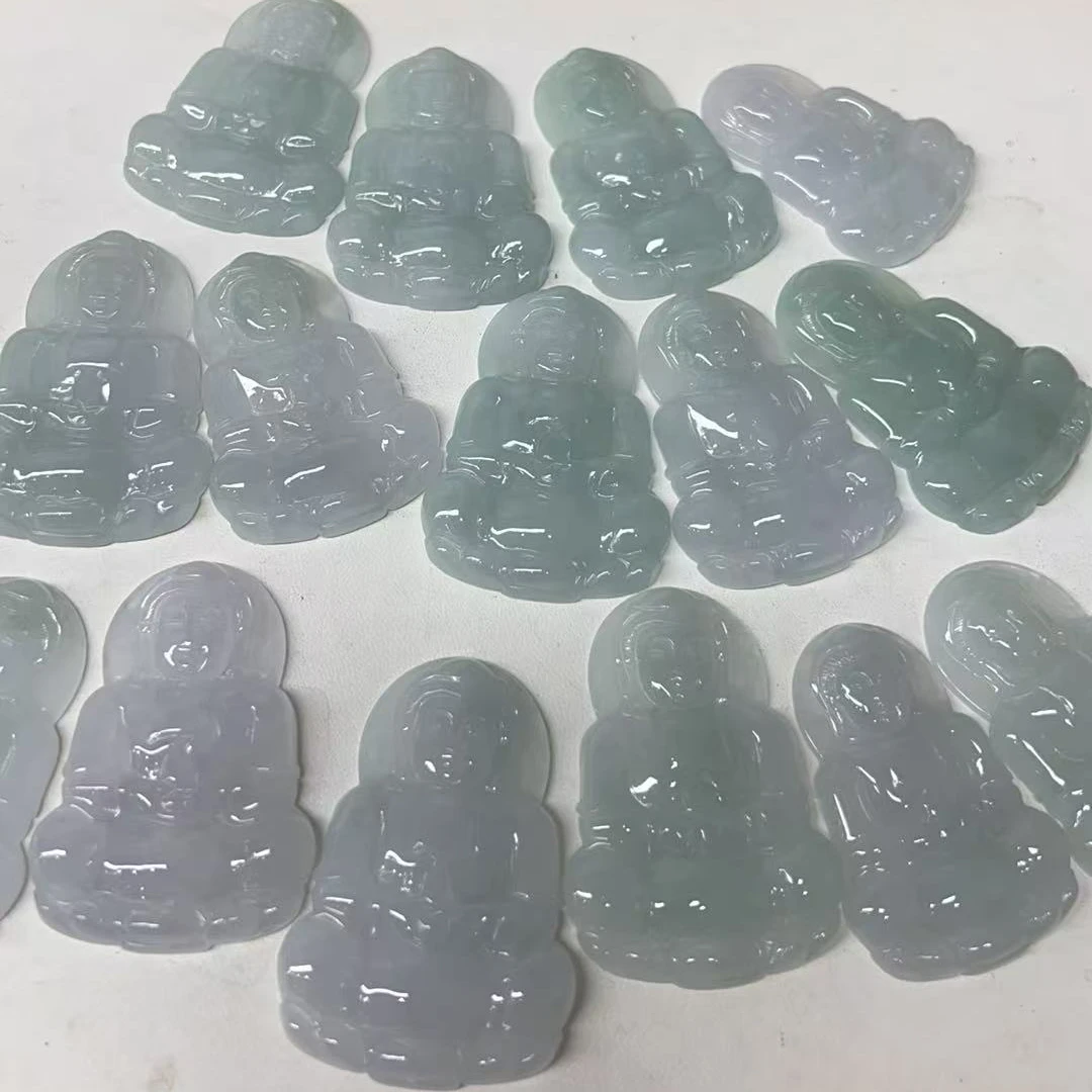 【绿庄】-1618/L1111-翡翠观音吊坠-多样性发其一