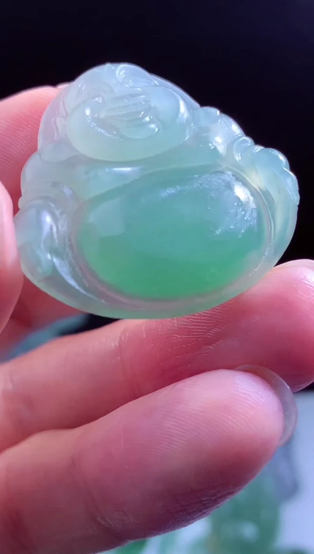 定制翡翠未镶嵌翡翠毛货定制