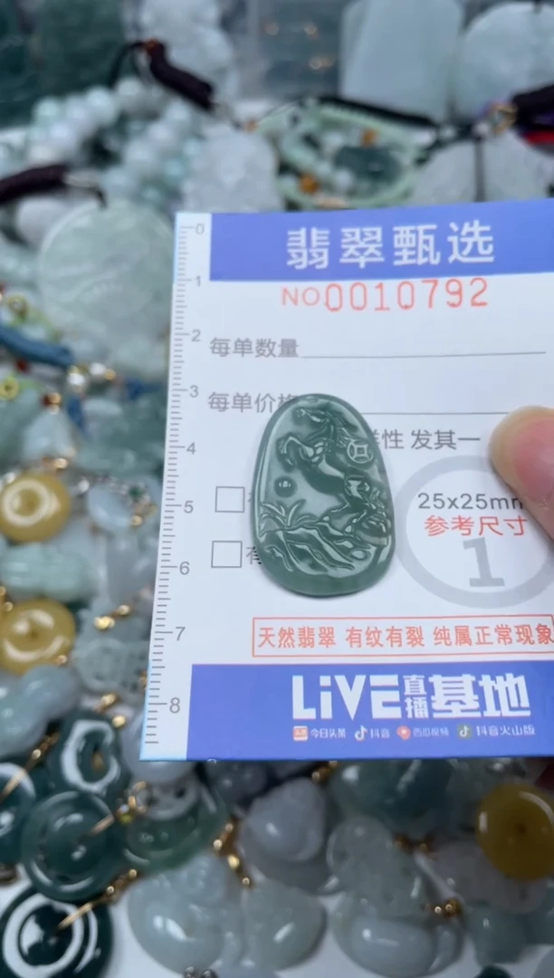 颈饰未镶嵌翡翠10792