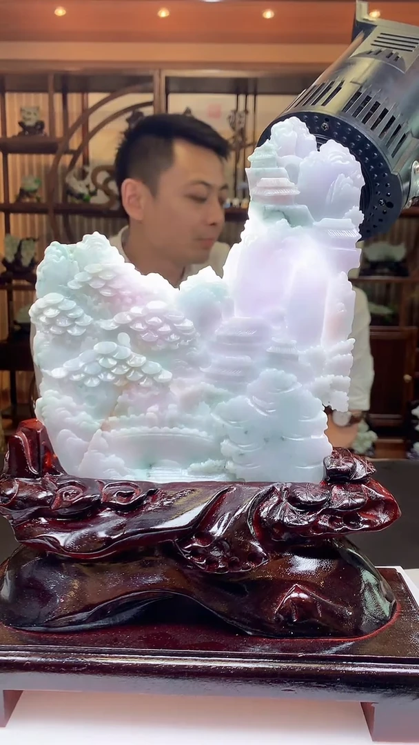 定制翡翠未镶嵌1085hm-毛货摆件53