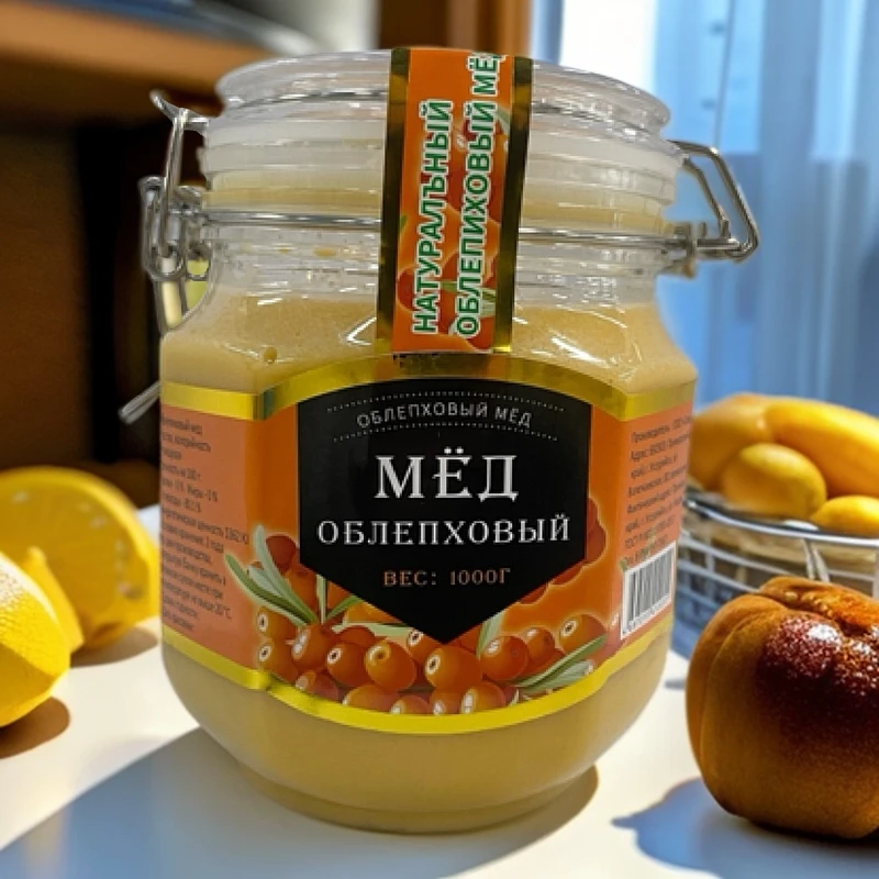 俄罗斯阿妙荙沙棘蜜纯进口天然蜂蜜零食小吃休闲食品网红爆款