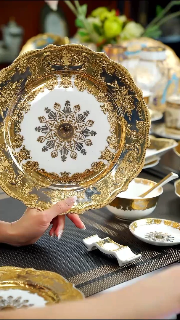 瓷片11英寸平盘1个