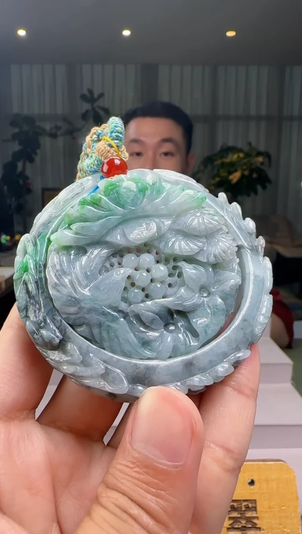 颈饰未镶嵌翡翠一套+底座XM@@WS50915075