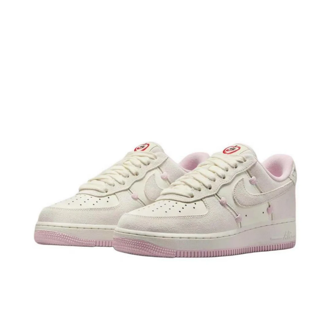 Nike耐克AirForce1 Low 情人节防滑低帮板鞋潮流女款HV5992-111