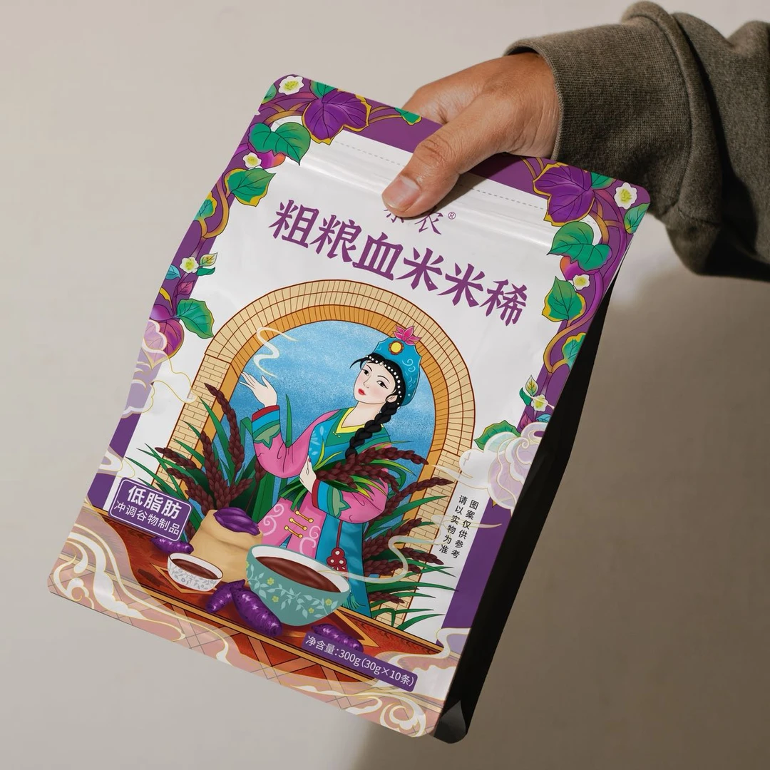 【新疆察农】健康暖胃醇香美味营养方便粗粮血米米稀300g装