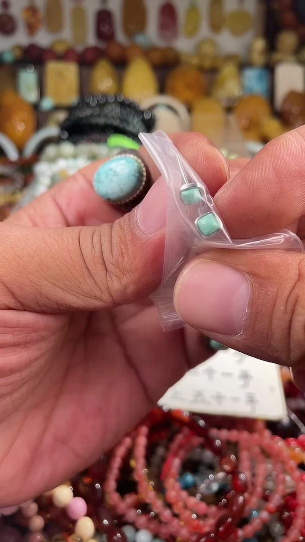 银S925镶嵌.玛瑙/玉髓妞*一物一拍167322