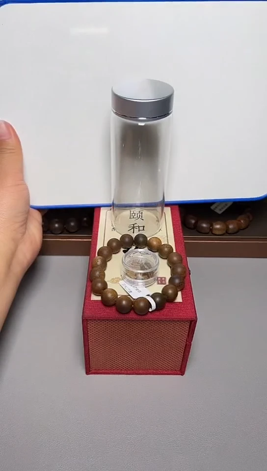 【闪购商品】沉香手串海南绿棋1.2圆珠单圈