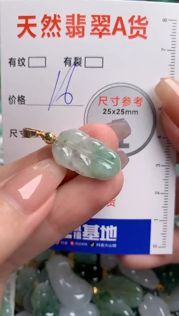 翡翠未镶嵌颈饰14003104