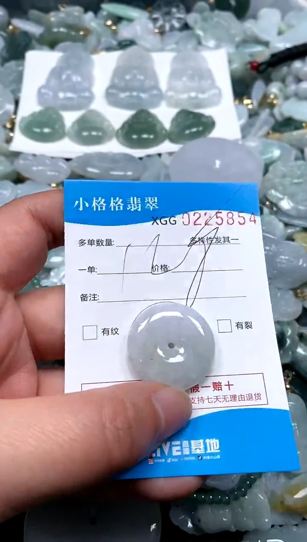 【闪购商品】翡翠颈饰未镶嵌闪购商品0225854