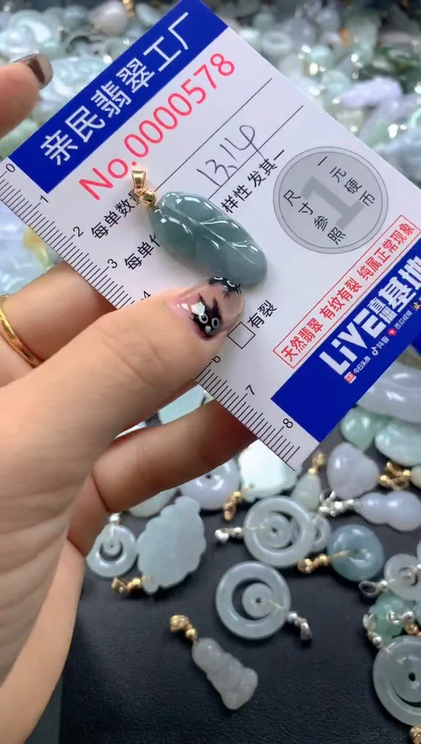 颈饰未镶嵌翡翠578
