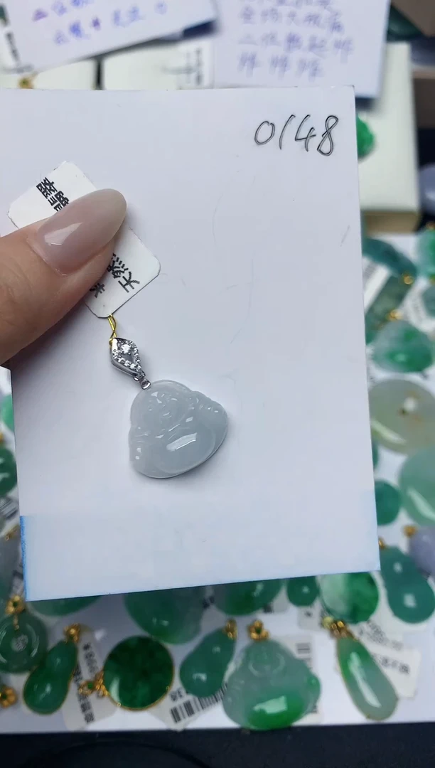 翡翠未镶嵌颈饰11111111