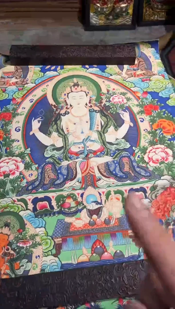 卷轴画东东唐卡tk16