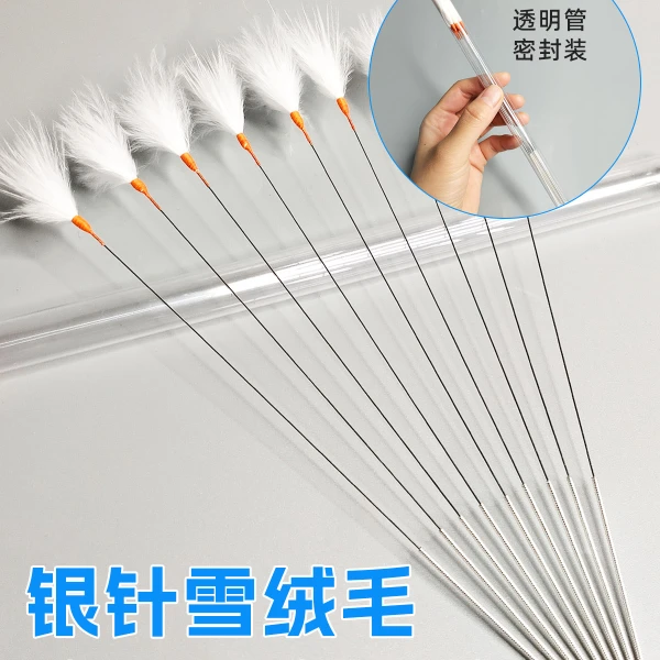 雪绒毛 转耳朵 不受力客人掏耳朵专用采耳毛更轻更软鹅毛采耳工具
