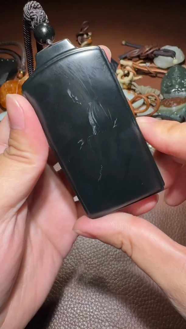 未镶嵌和田玉挂件明*和田玉