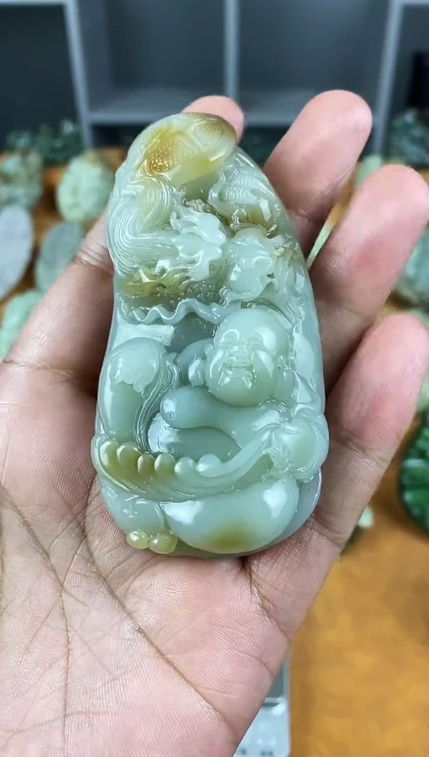 未镶嵌和田玉挂件1