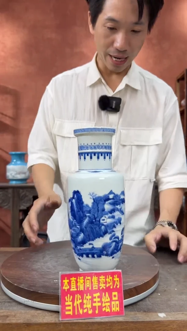吴义松陶瓷联盟手绘陶瓷编码：651