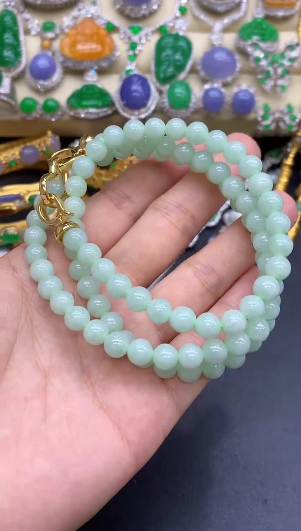 颈饰未镶嵌翡翠27-中国好珍宝