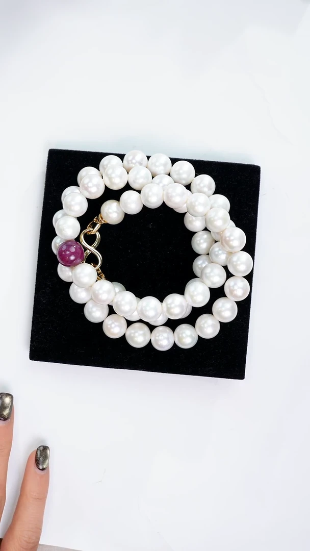 项链未镶嵌淡水珍珠笑**湖博古雅集