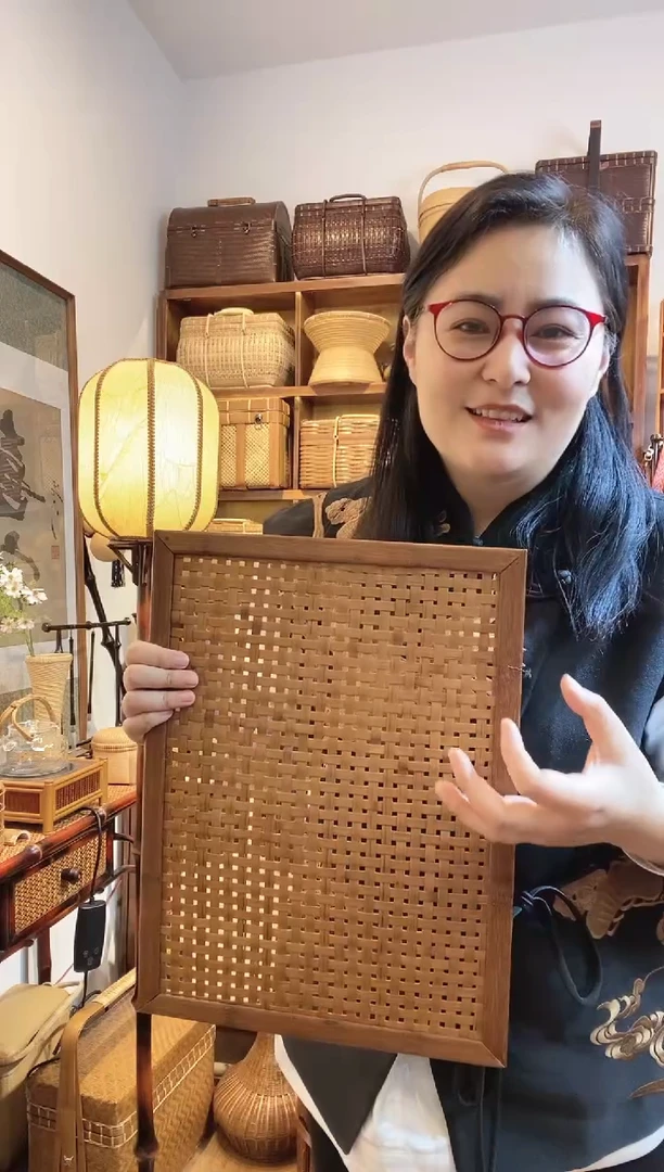 【闪购商品】手工竹编饺子帘方形