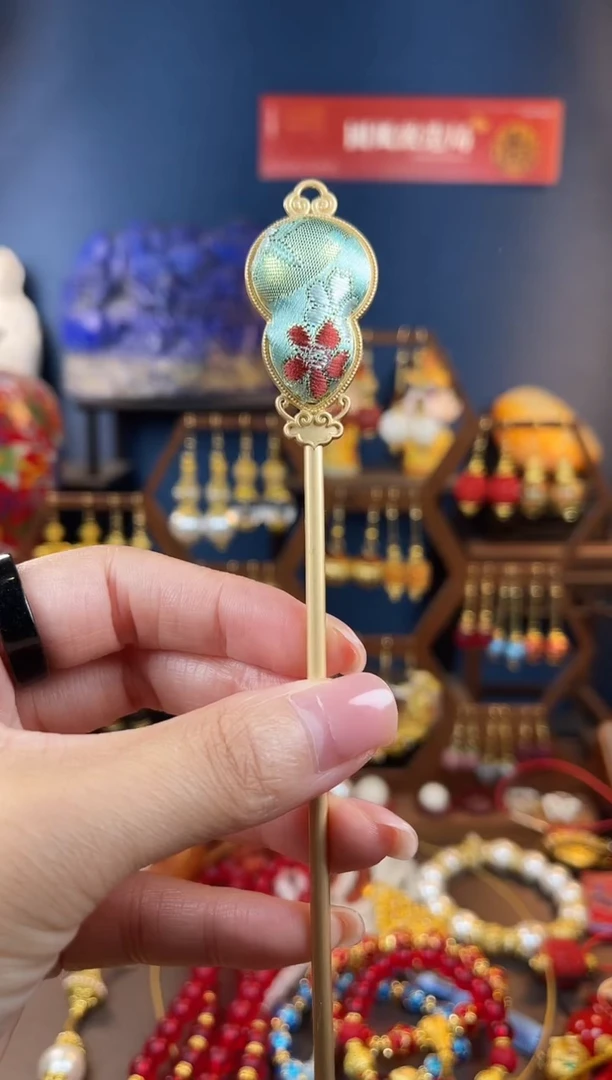 织绣，三号发簪发簪