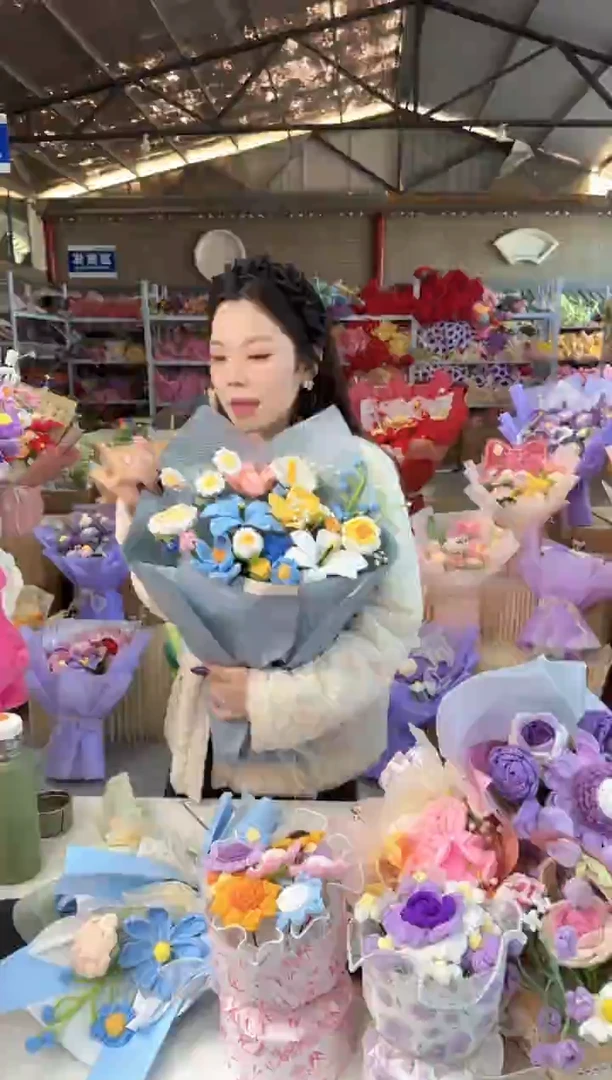 非遗手工花束，孤品清仓！！