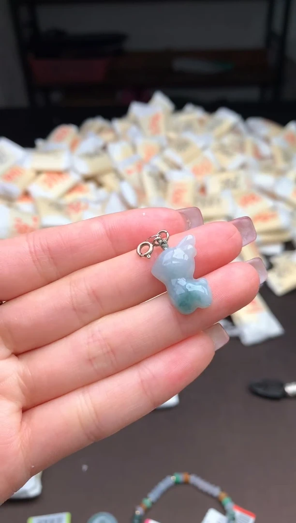 【闪购商品】翡翠挂件银S925镶嵌—
