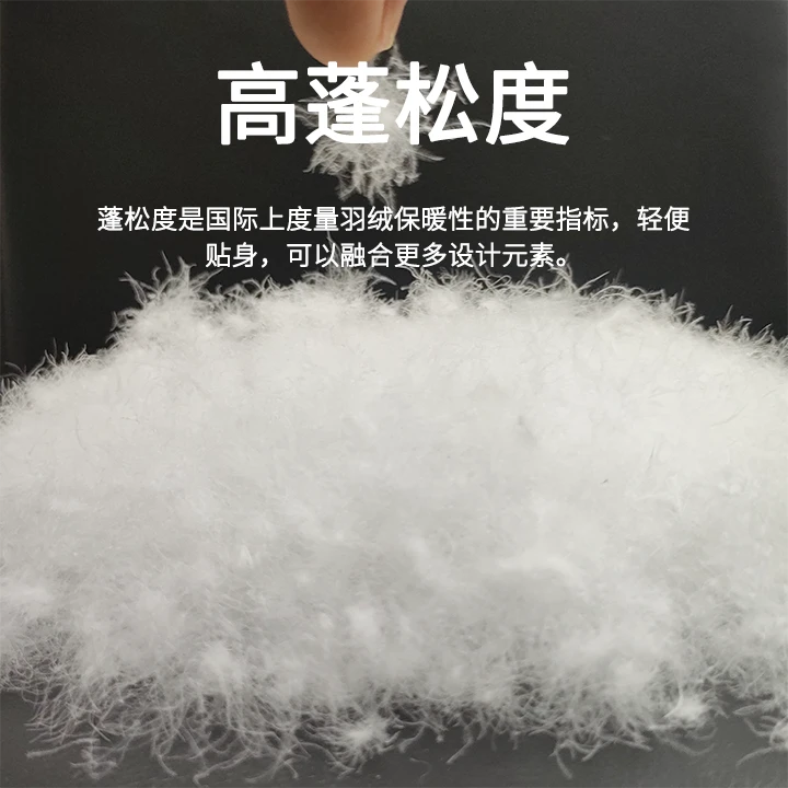【散装白鹅绒1两】95白鹅绒吊吊绒优质羽绒填充物高蓬松羽绒填充料