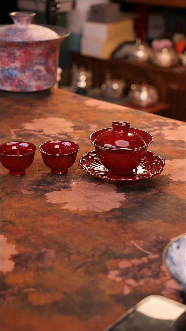 【闪购商品】陶瓷茶具（无礼盒无茶盘）@@A11980