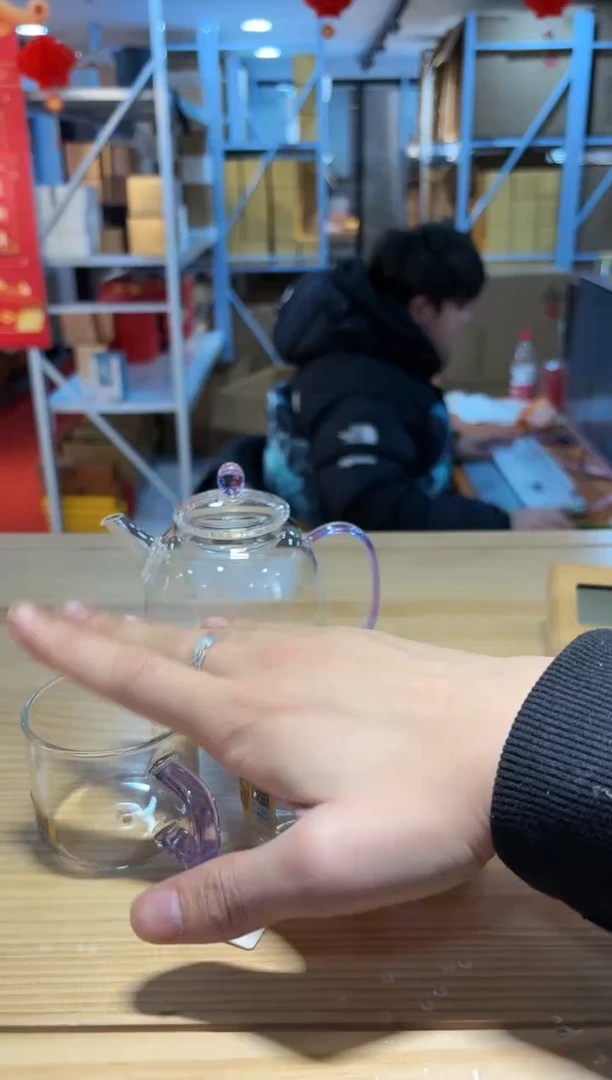 【闪购商品】禾器-宴辰壶-浅紫色+禾器清禾浅紫