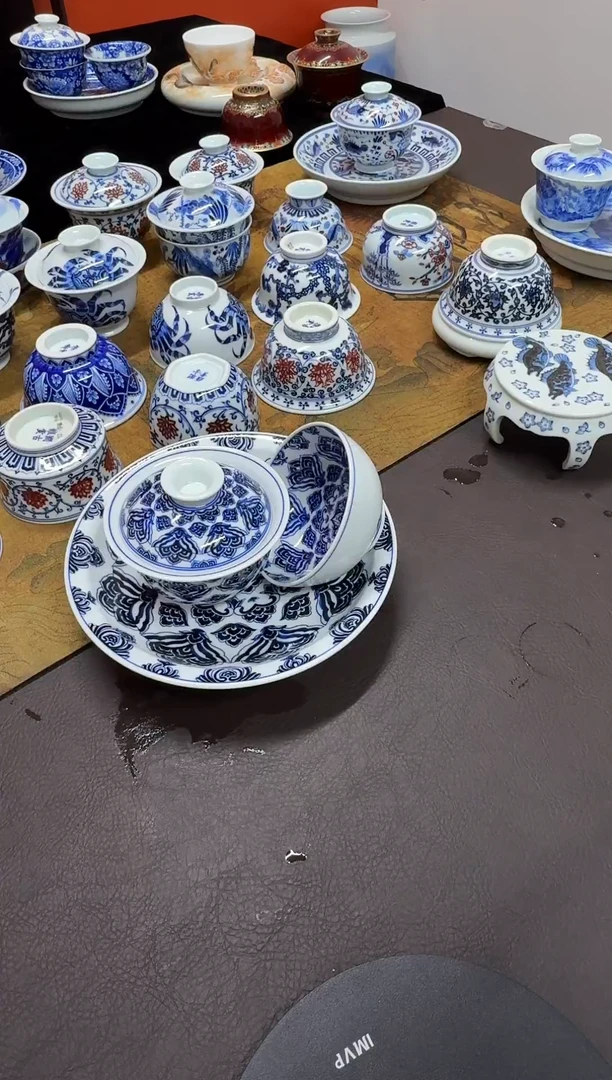 景德镇纯手工手绘茶具
