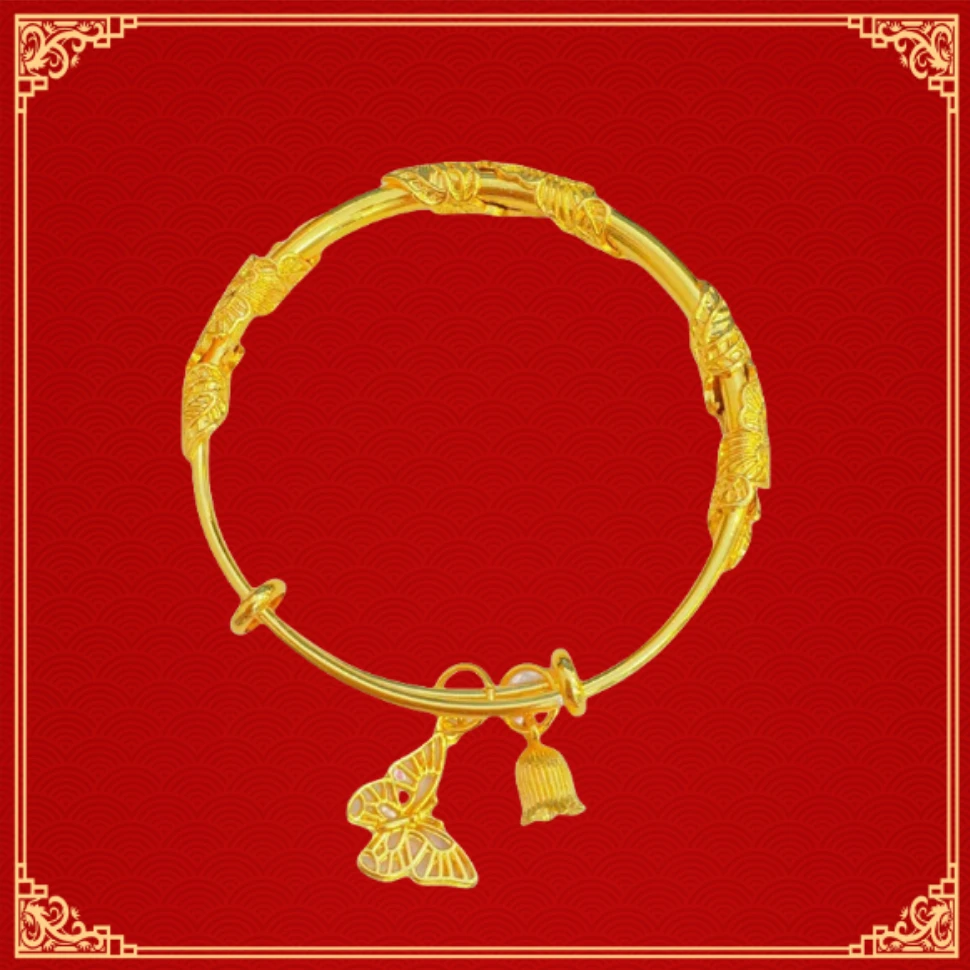 相思藤蝴蝶时尚百搭手镯ZD0557