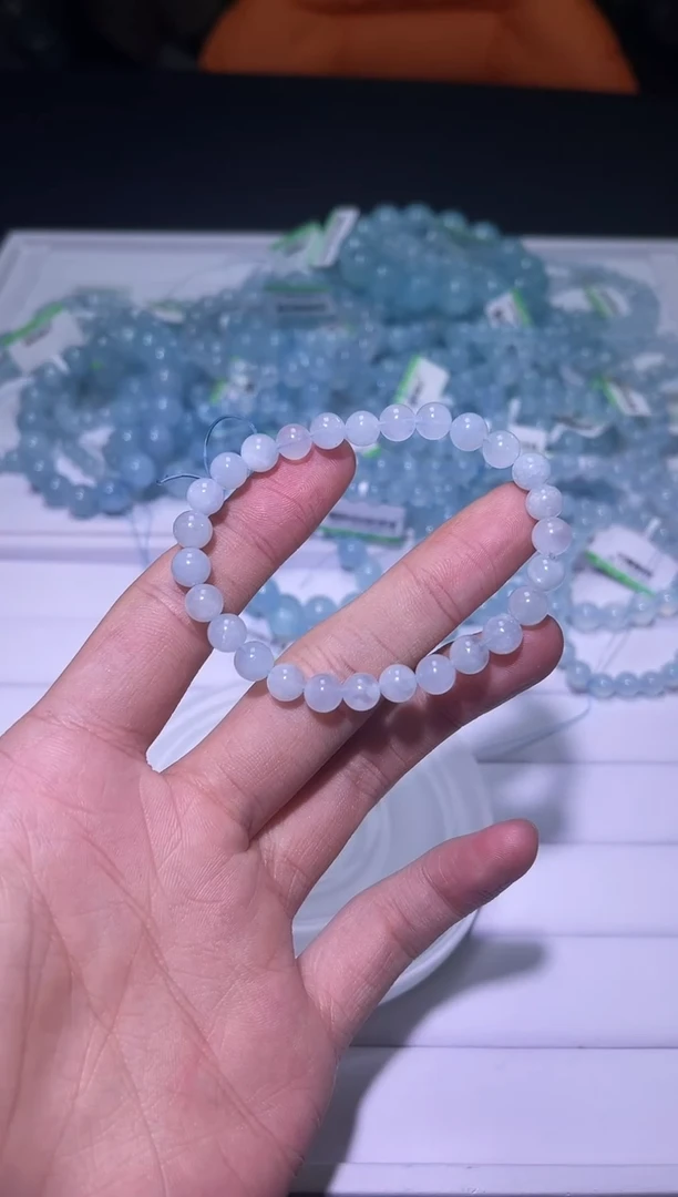 1海蓝宝石（处理）X003-海蓝宝单圈-多样性发其一