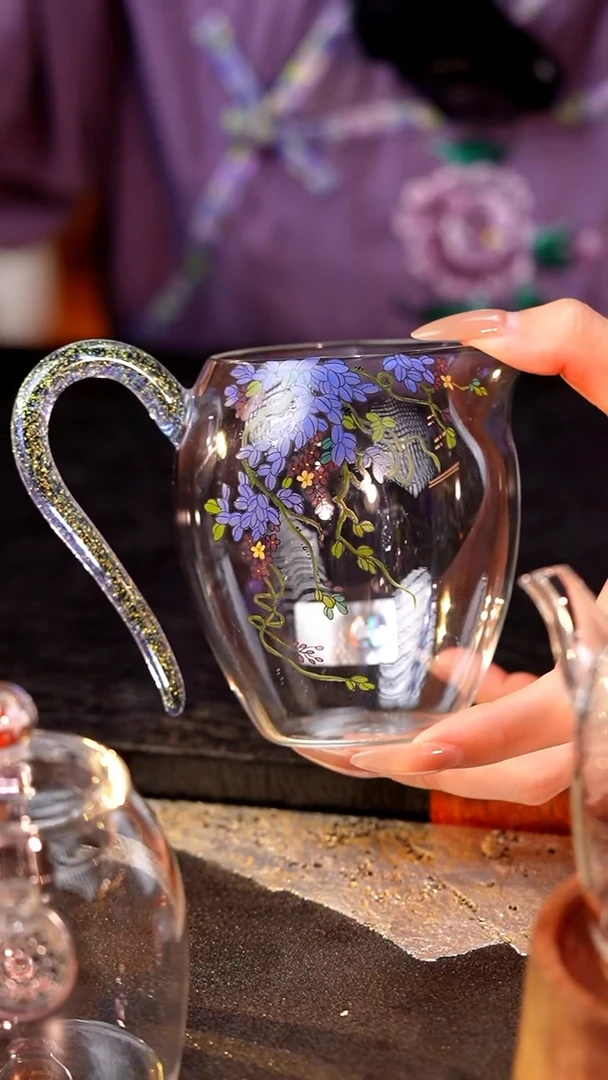 禾器/手绘怡然蓝金/紫金升腾