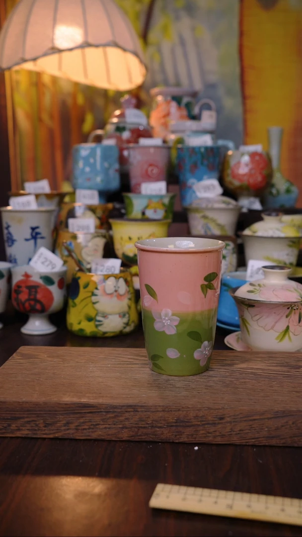 摆件泥垚手作 景德镇手工手绘器物