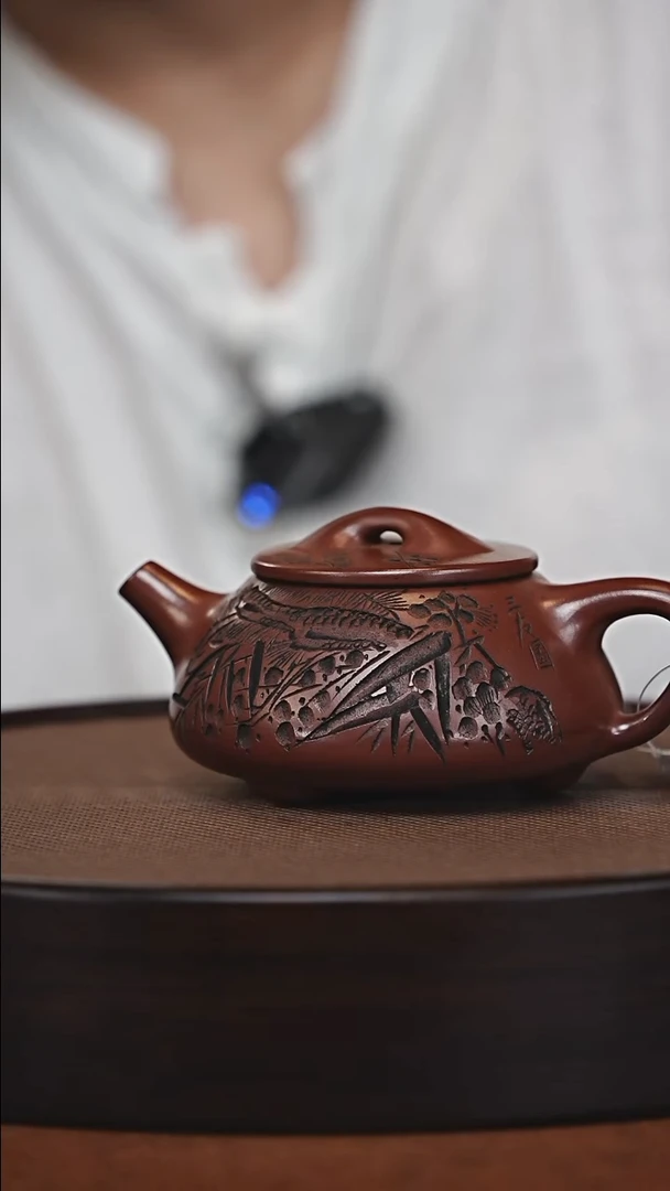 茶壶紫砂原矿紫砂壶