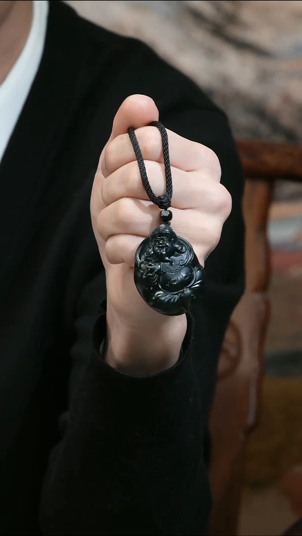 未镶嵌和田玉把件财神把件