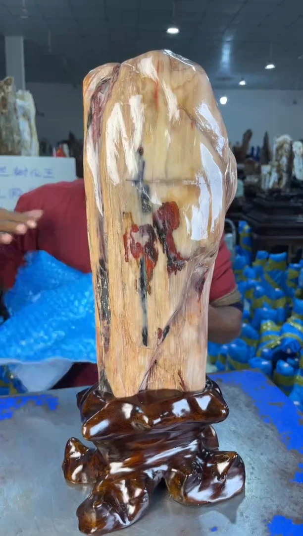 未镶嵌手把硅化玉59