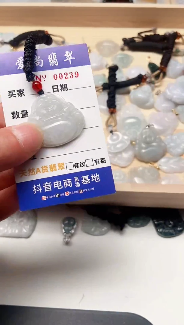 【闪购商品】翡翠吊坠(赠链)未镶嵌多样性拍一发一000