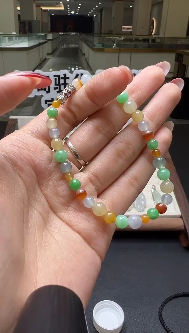 未镶嵌手串翡翠缅甸珠宝严选