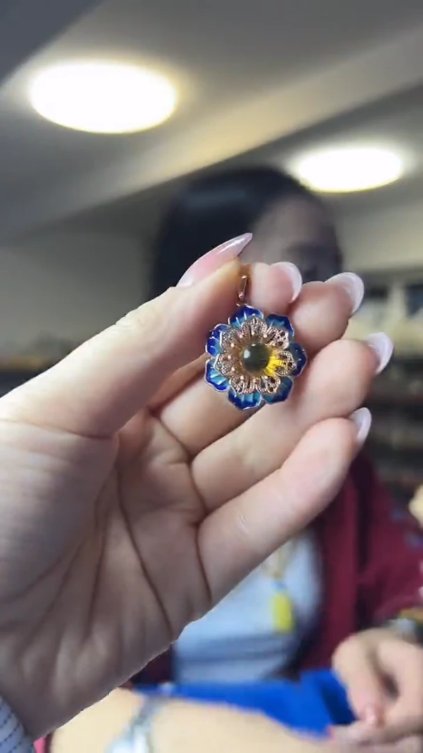 裸石蓝珀未镶嵌（多样性发一件）