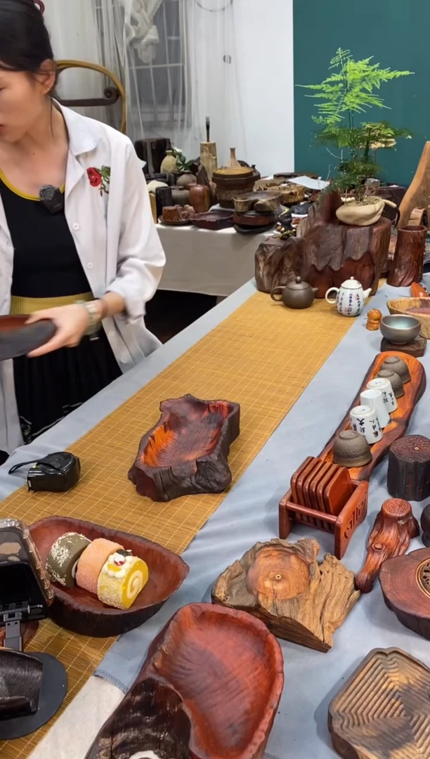 没**?老挝红酸枝小果盘