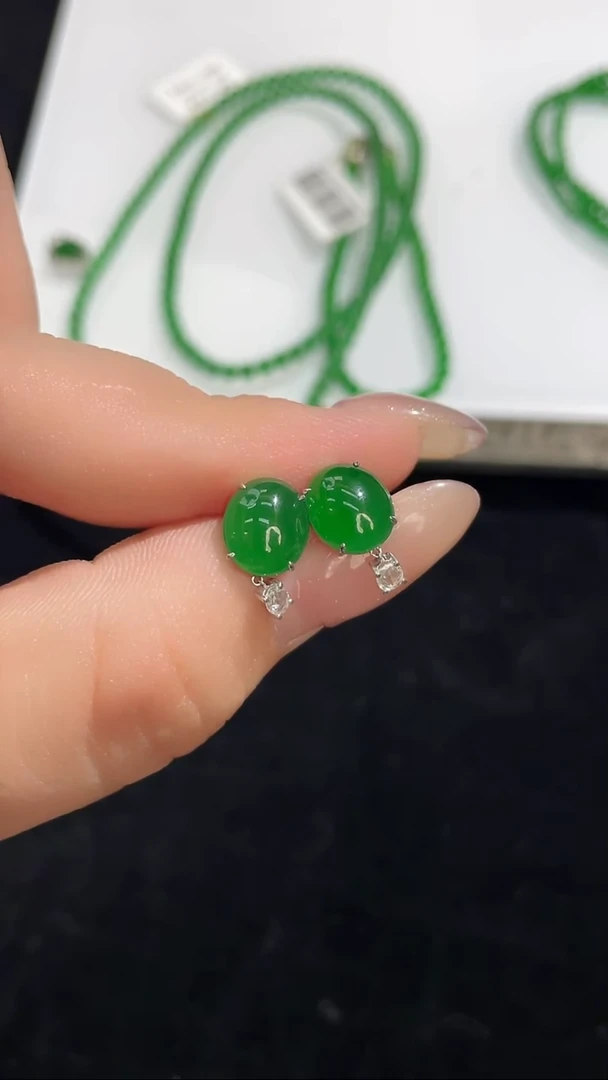项链未镶嵌翡翠天然翡翠a货