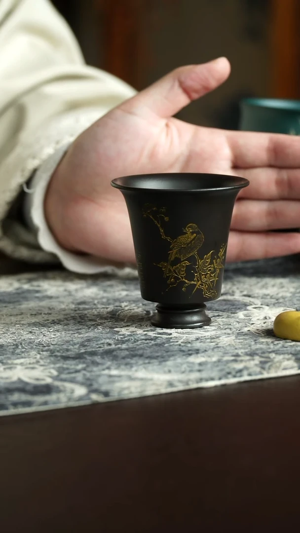 茶杯紫砂8号朱泥捂灰系列尾货清仓价 宜兴紫砂原矿作品