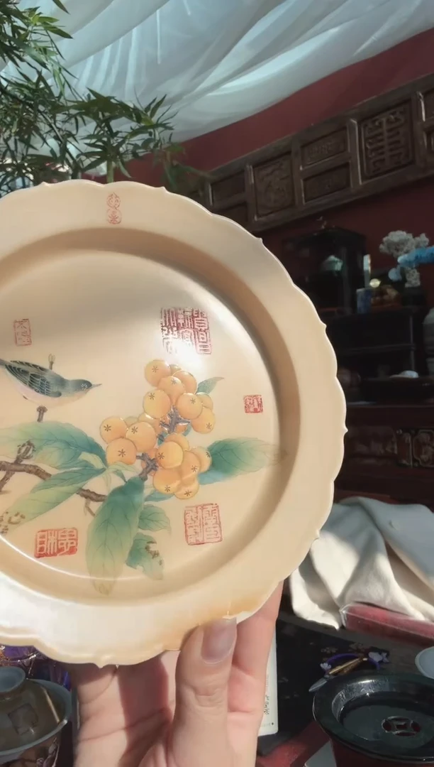 摆件陶ys562板娘的茶茶具