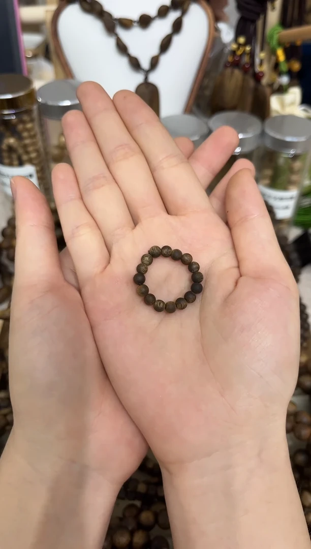 木质非金属奇楠戒指