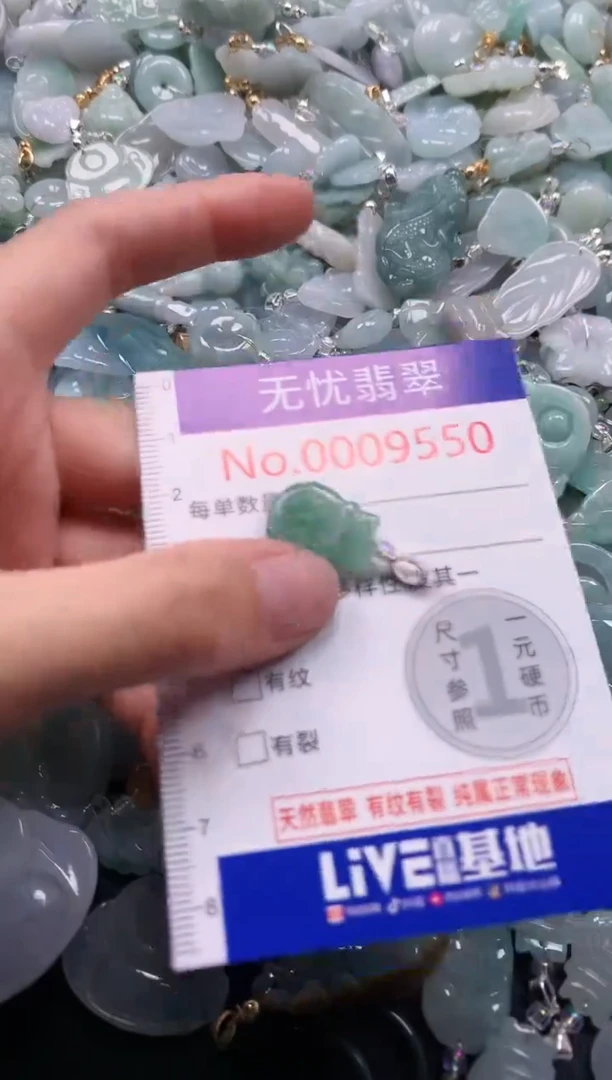 颈饰未镶嵌翡翠9550