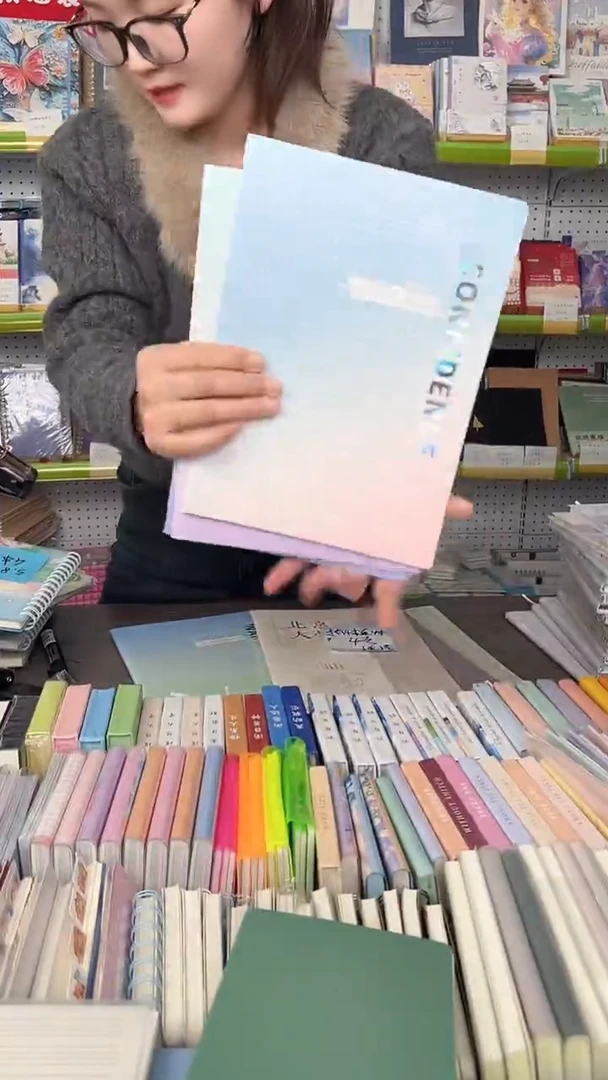 16K40卡面缝线本4号（16004）送1号（16001）-共8本