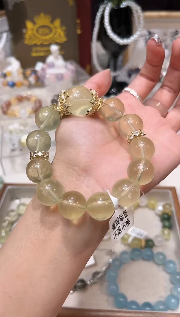 【闪购商品】水晶手链未镶嵌多样性发货发其一颜色微差【拍三单】