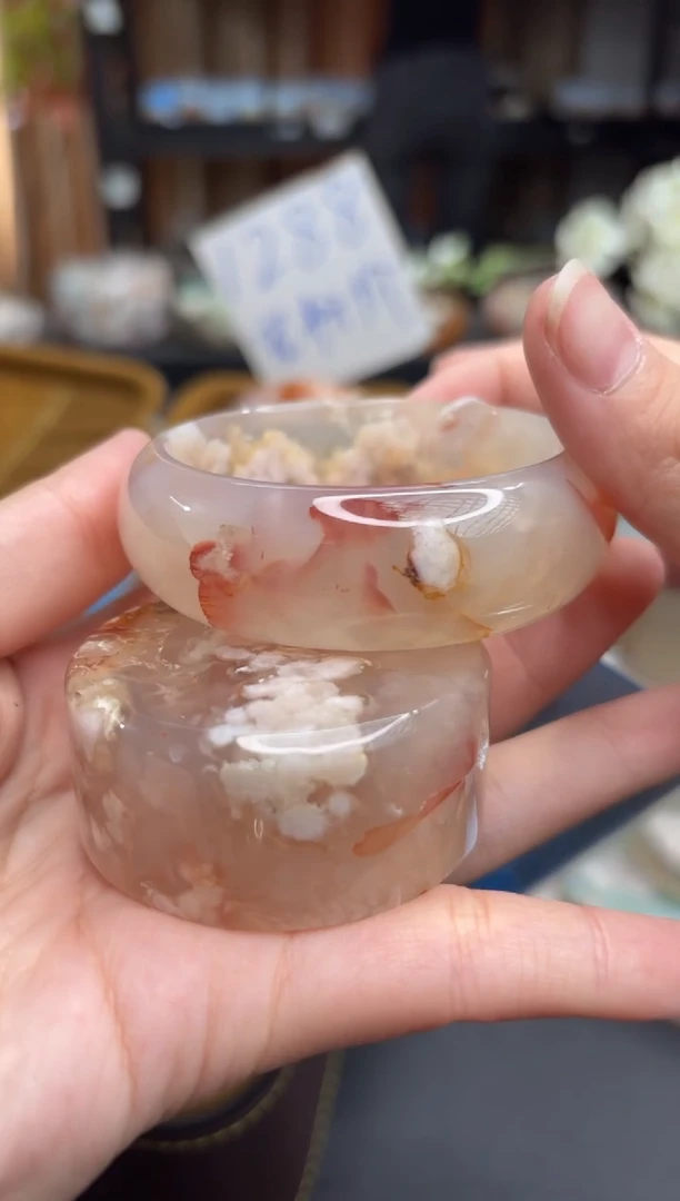 未镶嵌手镯石英质玉A314(53圈赠送镯心)