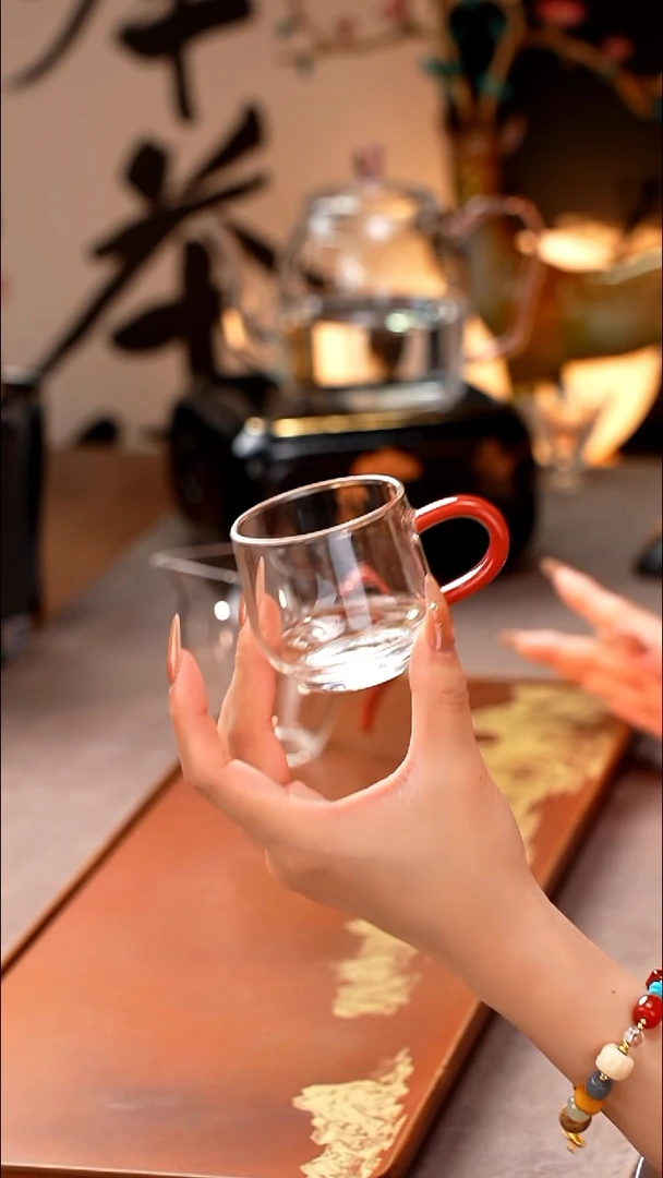 暗香疏影/炫彩水月杯/汝红